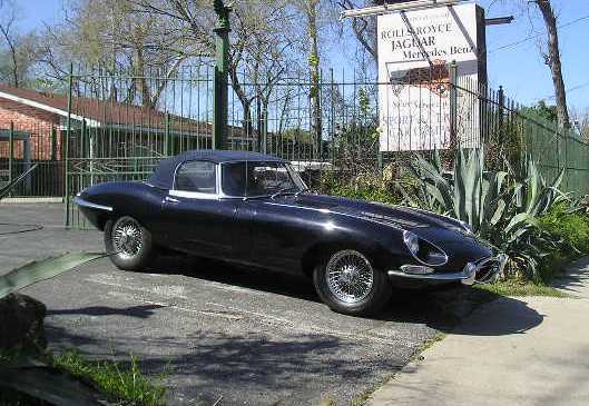 Photo of a 1965 Jaguar E-Type Roadster