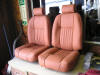 A  photo of a Jensen Healey convertible seats