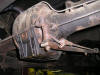 Photo of a Rolls Royce Silver Cloud rear axle