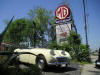 photo of a Bugeye Sprite and our sign