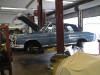 Photo of a Mercedes Benz 250SE brake rebuild