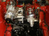 Photo of a Triumph TR3 supercharger