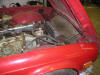 A before photo of Triumph TR6 restoration 